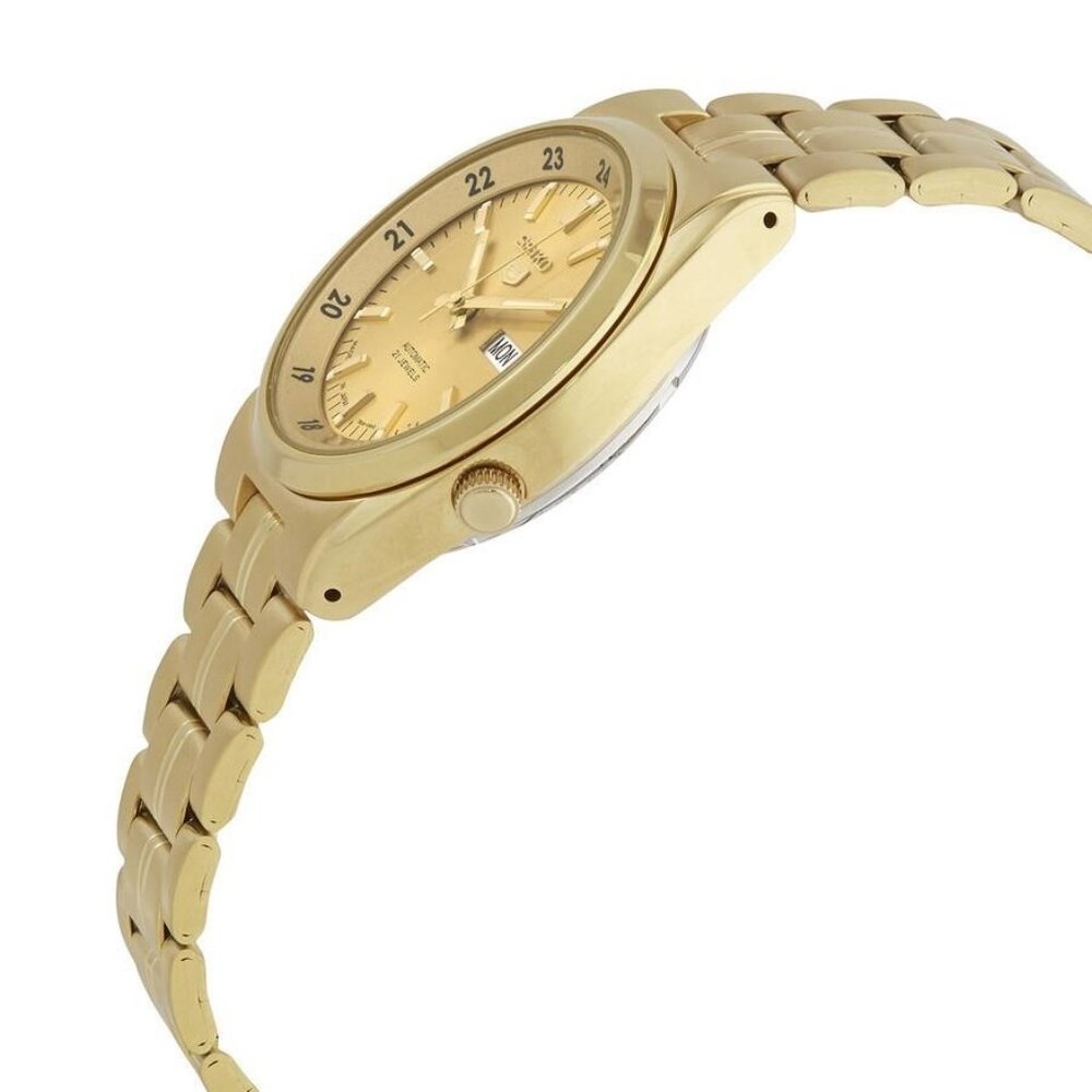 NWT Authentic Seiko Open Box - 5 Automatic Gold D… - image 2